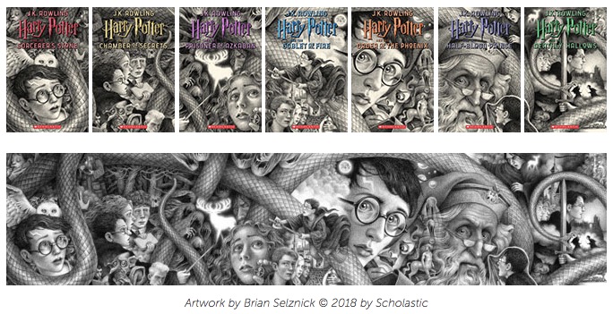 Portadas Scholastic Harry Potter