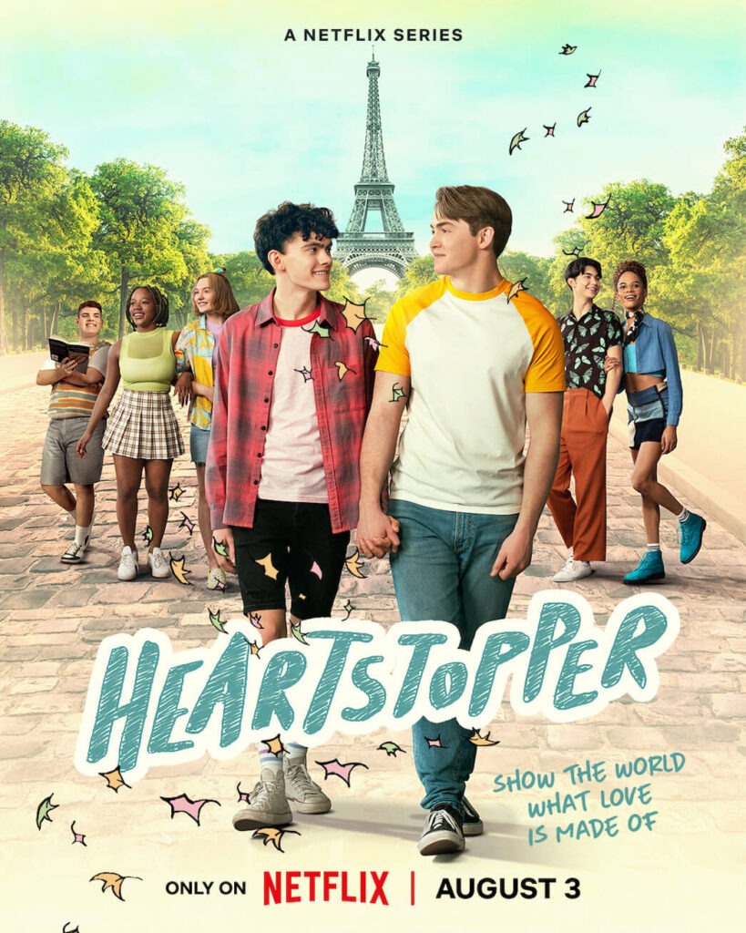 Heartstopper 2 poster de la serie de Netflix