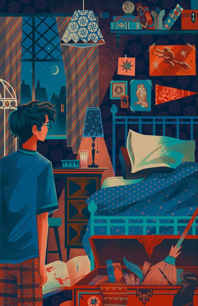 Harry Potter nueva versión ilustrada