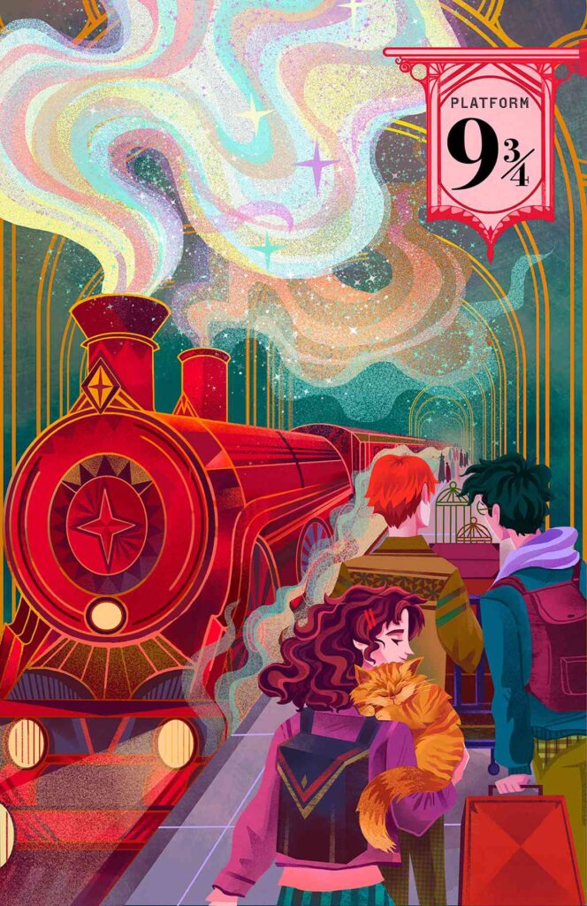Ilustraciones Harry Potter 4
